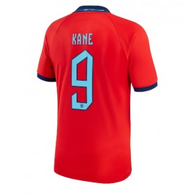 England Harry Kane #9 Borta Kläder VM 2022 Kortärmad